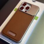 Leather Frameless Metal Aromatherapy Magnetic iPhone Case - Image 9