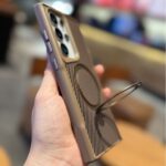 Carbon Stand Metal Magsafe Case for Samsung - Image 8