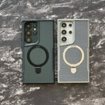 Carbon Stand Metal Magsafe Case for Samsung - Image 4