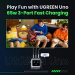 UGREEN Nexode RG 3-Port 65W USB C GaN Fast Charger - Image 8