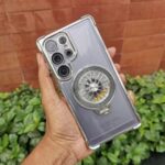 Clear Rotating Gyro Magnetic Stand Case For Samsung - Image 4