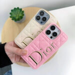 Dior Premium PU Leather Case For iPhone - Image 5