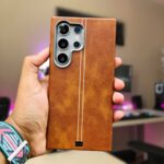 Premium Magsafe Leather Case For Samsung - Image 2