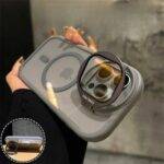 Premium Camera Stand Magsafe Case for iPhone - Image 2