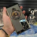 Spinner Heat Dissipation Kickstand Case For Samsung