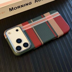 LUXO Life Carbon Fiber Texture Matte Bumper iPhone Case