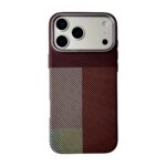 LUXO Life Carbon Fiber Texture Matte Bumper iPhone Case