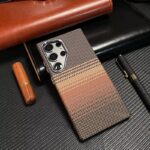 LUXO Life Carbon Fiber Texture Matte Bumper iPhone Case (Mixed-Desert)