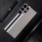LUXO Life Carbon Fiber Texture Matte Bumper iPhone Case