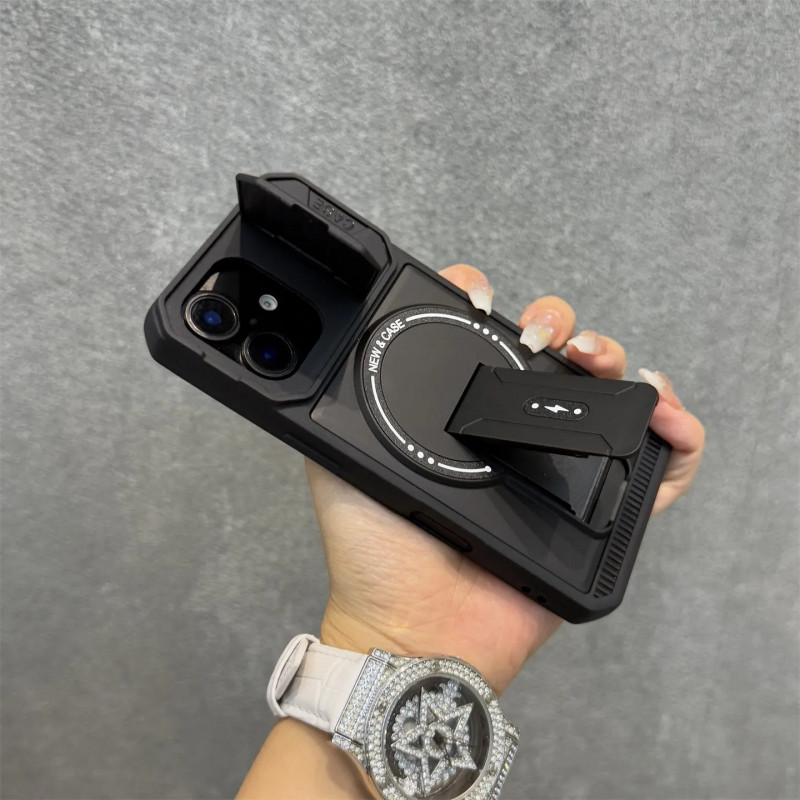 CamSheell Folding Bracket Armor Magnetic Case for iPhone - Image 7