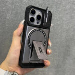CamSheell Folding Bracket Armor Magnetic Case for iPhone - Image 4