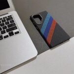 LUXO Life Carbon Fiber Texture Matte Bumper iPhone Case (BMW)