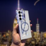 Crystal Clear Camera Stand Case For Samsung Galaxy - Image 5