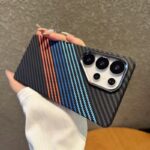 LUXO Life Carbon Fiber Texture Matte Bumper iPhone Case (BMW) - Image 3