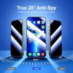 Joyroom Anti-Spy Privacy Glass Protector for iphone - Image 7