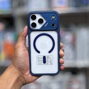 NJOYNY Metal Camera Cutout Case For iPhone 17 Pro Max