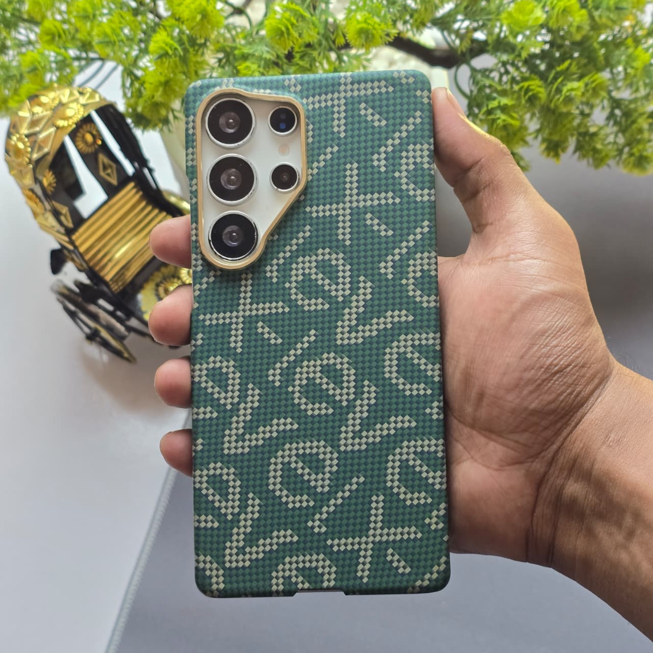 XLevel Cheers MagSafe Supported Carbon Fiber Case for Samsung Galaxy Ultra Series
