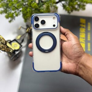 X-Level for iPhone 17 PRO Max Magnetic Case Rotary Kickstand PC + TPU Anti-Drop Airbag Phone Cover