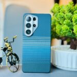 Knit Phone Brand Case with Metal Camera Protector For Samsung Ultra Series - Image 11
