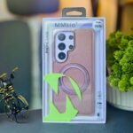MMkio Leather Case with Metal KickStand For Ultra Series - Image 2