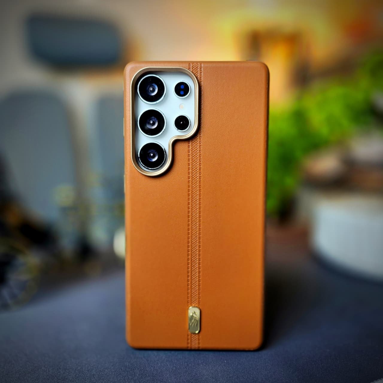 Kadi Ou Leather Texture MagSafe Case For Ultra Series