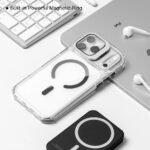 Sanptoch Clear Shockproof Magsafe Lens Stand Phone Case For iPhone - Image 2