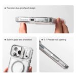 Sanptoch Clear Shockproof Magsafe Lens Stand Phone Case For iPhone - Image 5
