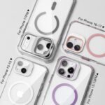Sanptoch Clear Shockproof Magsafe Lens Stand Phone Case For iPhone - Image 6