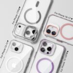 Sanptoch Clear Shockproof Magsafe Lens Stand Phone Case For iPhone - Image 7