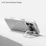 Sanptoch Clear Shockproof Magsafe Lens Stand Phone Case For iPhone - Image 8