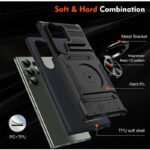 Samsung Galaxy Protective Shockproof Rugged Military Grade Drop Protection with Card Slots Kickstand Phone Case for Samsung - Image 6