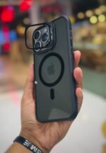Case Pro Magsafe Magnetic Camera Glass Protector Stand Case for iPhone - Image 11